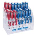 Стенд со стандартными отвертками, серии 1421, 1422, 1423, 1427, 40 предметов KING TONY 31427MR Стенд со стандартными отвертками, серии 1421, 1422, 1423, 1427, 40 предметов KING TONY 31427MR