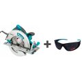 Пила дисковая Makita 5008MG + Очки Makita PGW-180110/SMOKED Пила дисковая Makita 5008MG + Очки Makita PGW-180110/SMOKED