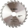 Диск пильный по дереву Bosch Optiline ECO 190х30мм 24T (789) Диск пильный по дереву Bosch Optiline ECO 190х30мм 24T (789)