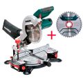 Торцовочная пила Metabo KS 216 M Lasercut + пильный диск Торцовочная пила Metabo KS 216 M Lasercut + пильный диск