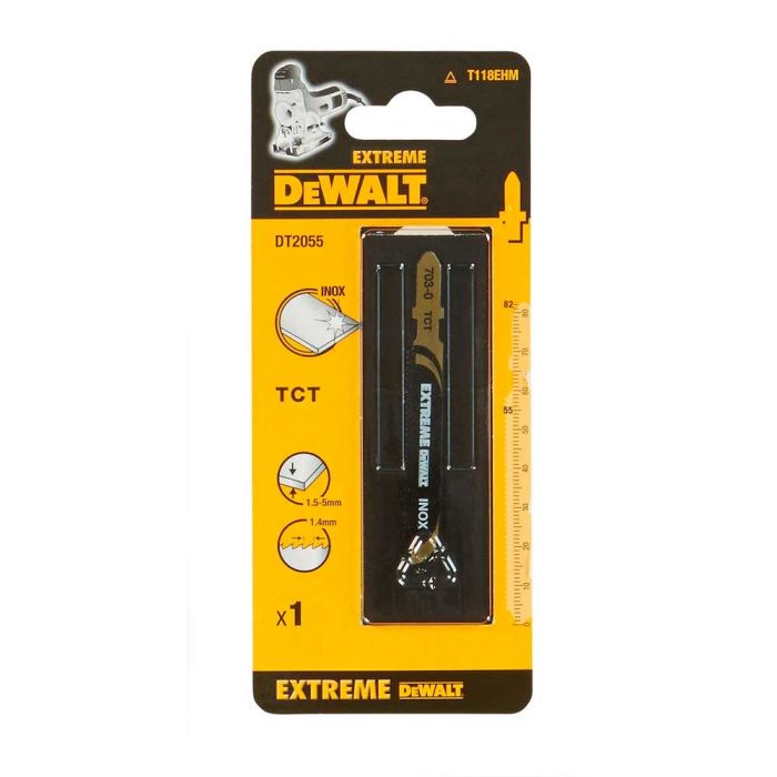 Пилка для лобзика по металлу DeWalt DT2055 T118EHM 82мм