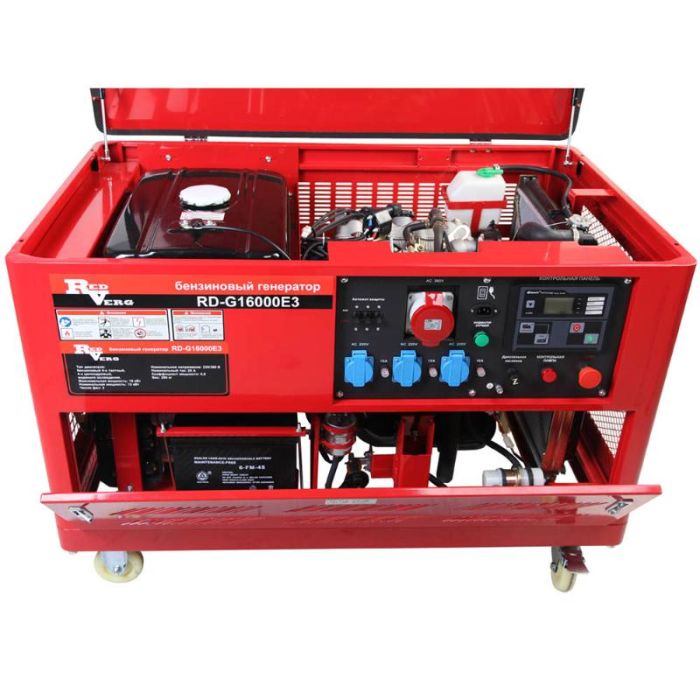 Бензиновый генератор REDVERG RD-G16000E3