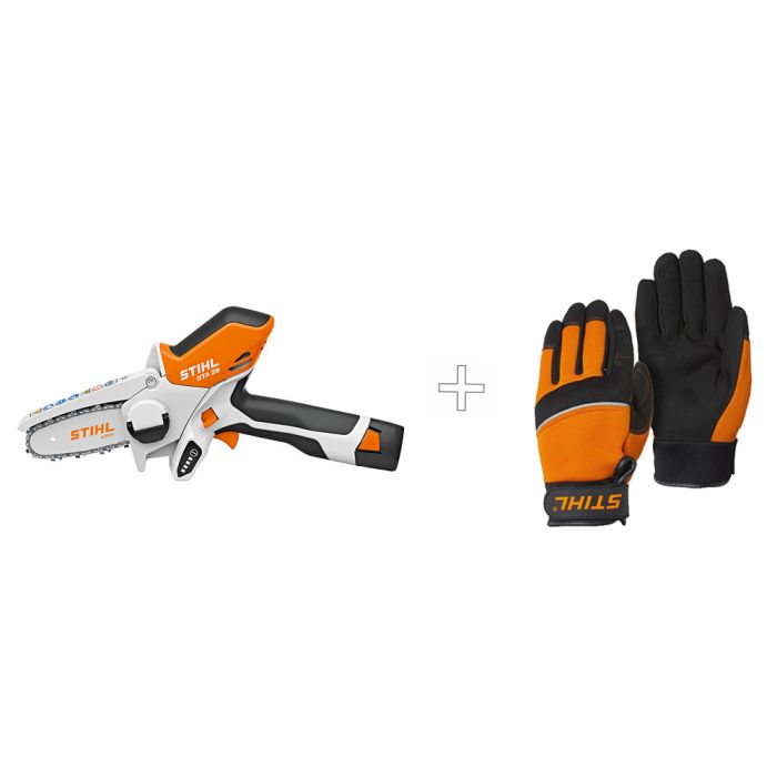 Аккумуляторный цепной сучкорез Stihl GTA 26 + перчатки