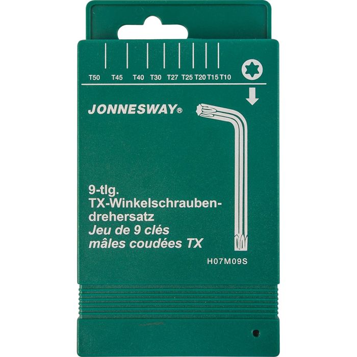 Набор ключей TORX Jonnesway 9шт H07M09S