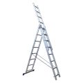 Лестница алюминиевая STAIRS трехсекционная 3x8 ступеней (AL308) Лестница алюминиевая STAIRS трехсекционная 3x8 ступеней (AL308)