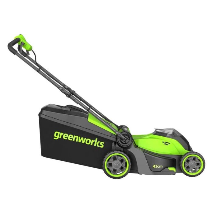 Аккумуляторная газонокосилка Greenworks GD40LM411 (без акк, без з/у)