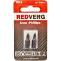 Бита REDVERG PH1х25мм 2шт (720011) Бита REDVERG PH1х25мм 2шт (720011)