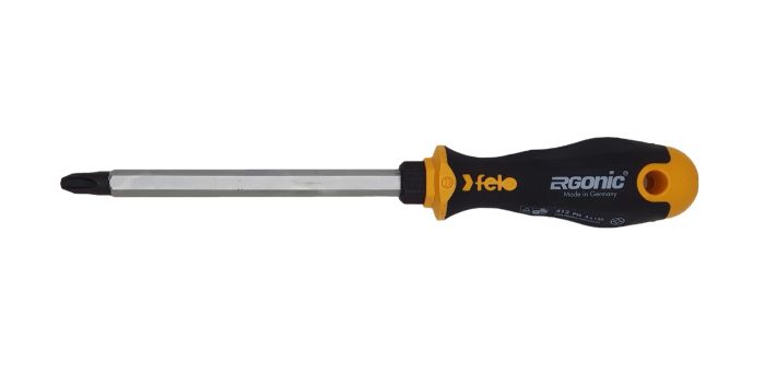 Felo Отвертка крестовая с шестигранным лезвием Ergonic PH 4X150 41240540