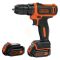 Аккумуляторная дрель-шуруповерт Black&Decker BDCDD12KB