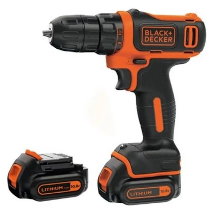 Аккумуляторная дрель-шуруповерт Black&Decker BDCDD12KB