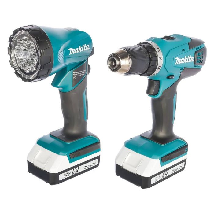 Аккумуляторная дрель-шуруповерт Makita DF457DWLE