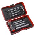 Felo Набор бит SL/PH/Tx/PZ и головок M-TEC c рукояткой SMART в кейсе, 20 шт 06082006 Felo Набор бит SL/PH/Tx/PZ и головок M-TEC c рукояткой SMART в кейсе, 20 шт 06082006