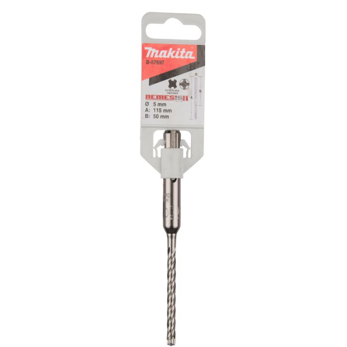 Бур SDS-plus Makita Nemesis II 5x115мм (B-57897)