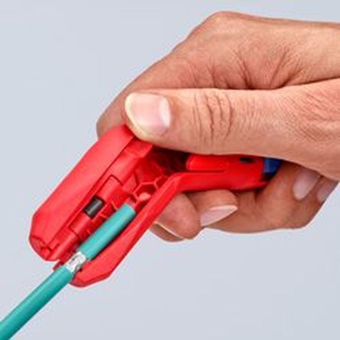 ErgoStrip Cтриппер универсальный для круглых проводов, 0.2-4 мм2, d8-13 мм, длина 135 мм, для левшей