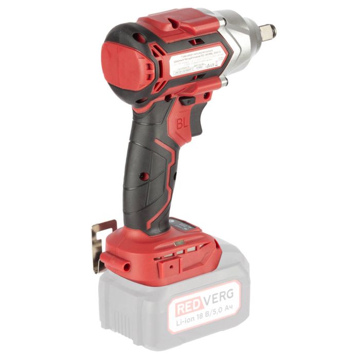 Аккумуляторный гайковерт ударный бесщеточный REDVERG RD-IW18BL-350/U + ЗУ 4А + АКБ 5Ач