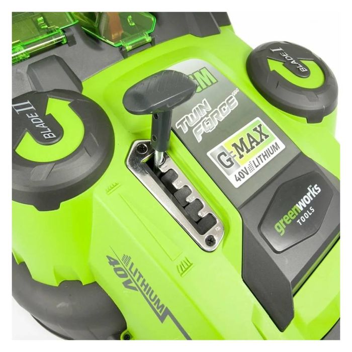 Аккумуляторная газонокосилка Greenworks G40LM49DBK4