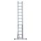 Лестница алюминиевая STAIRS трехсекционная 3x12 ступеней (AL312)