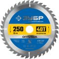 ЗУБР Оптима, 250 x 30 мм, 40Т, пильный диск по дереву, Профессионал (36903-250-30-40) ЗУБР Оптима, 250 x 30 мм, 40Т, пильный диск по дереву, Профессионал (36903-250-30-40)