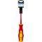Отвертка диэлектрическая Кобальт Ultra Grip SL2.5х75мм 646-430