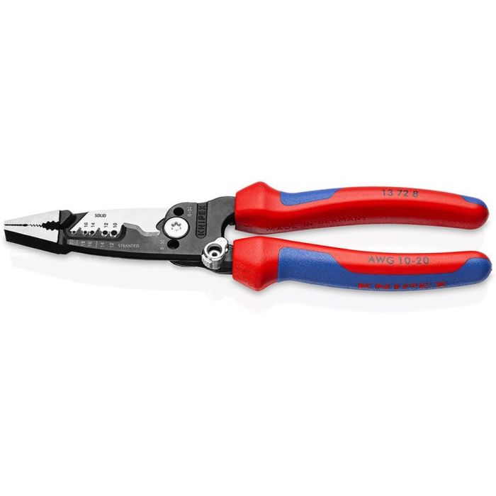 Клещи электромонтажные, 7-в-1, американская модель, зачистка 18-10 AWG (1-жил) and 20-12 AWG (многож