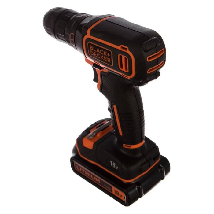 Аккумуляторная дрель-шуруповерт Black&Decker BDCDC18KB