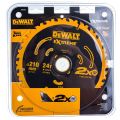 Диск пильный по дереву DeWalt EXTREME DT20432 210х30мм 24T Диск пильный по дереву DeWalt EXTREME DT20432 210х30мм 24T