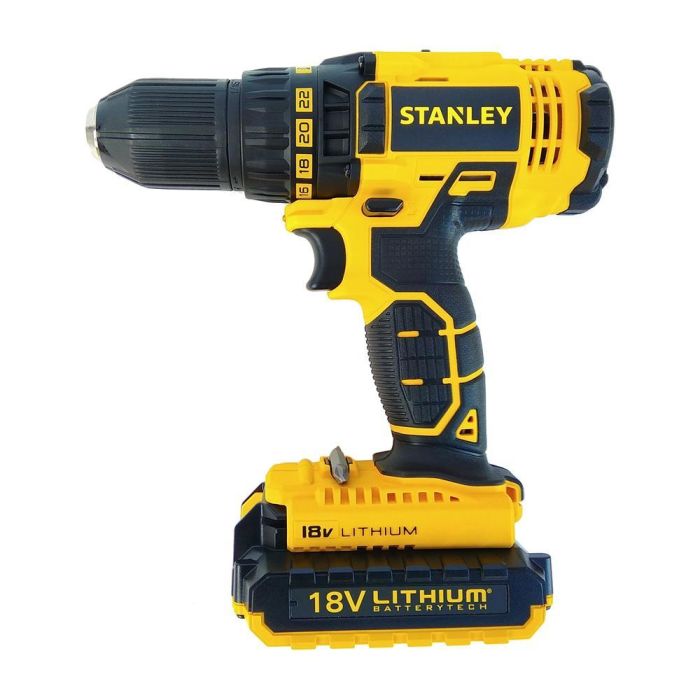 Набор аккумуляторных инструментов STANLEY SCD20S2KJIG (Шуруповерт SCD20S2K + Лобзик STSC1860)