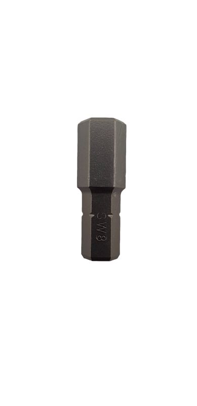 Felo Бита шестигранная серия Industrial HEX 8,0X25, 10 шт 02480010