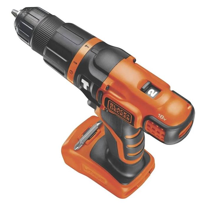 Аккумуляторная дрель-шуруповерт Black&Decker BDCH188N ударная