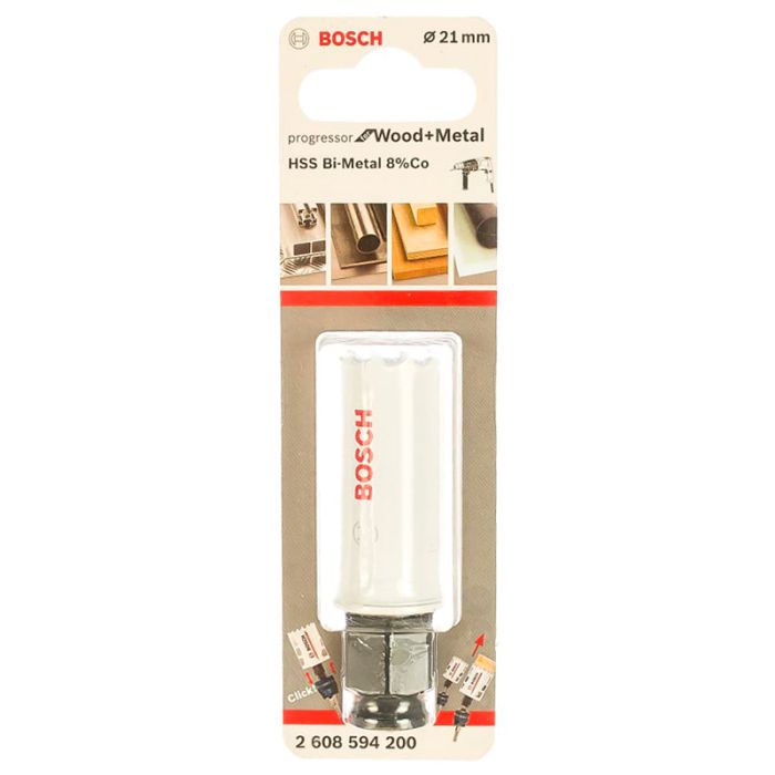 Коронка Bosch Progressor 21мм биметаллическая (200)