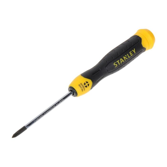 Отвертка крестовая STANLEY Cushion Grip PH0х60мм 0-64-930