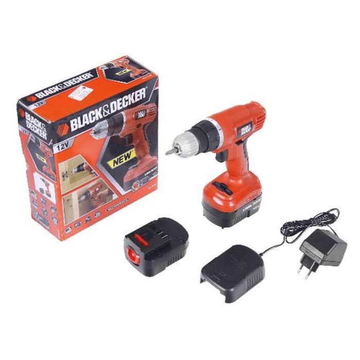 Аккумуляторная дрель-шуруповерт Black&Decker EPC 12 CAB