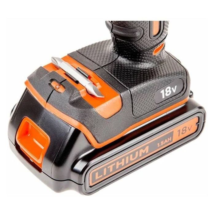 Аккумуляторная дрель-шуруповерт Black&Decker BDCDD186K1B