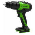 Аккумуляторная дрель-шуруповерт Greenworks GD24DD60 ударная (без акк, без з/у) Аккумуляторная дрель-шуруповерт Greenworks GD24DD60 ударная (без акк, без з/у)