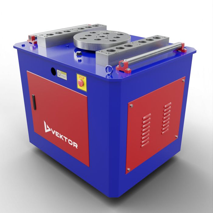 Станок для гибки арматуры Vektor GW40М с электронным блоком управления (ЧПУ)