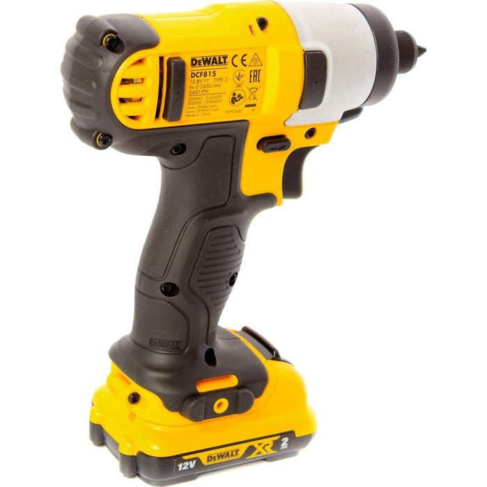 Аккумуляторная дрель-шуруповерт DeWalt DCF815D2 ударная