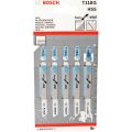 Набор пилок для лобзика по металлу Bosch T118G 92мм 5шт (012) Набор пилок для лобзика по металлу Bosch T118G 92мм 5шт (012)