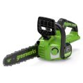 Аккумуляторная цепная пила Greenworks GD24CS30 24V Аккумуляторная цепная пила Greenworks GD24CS30 24V