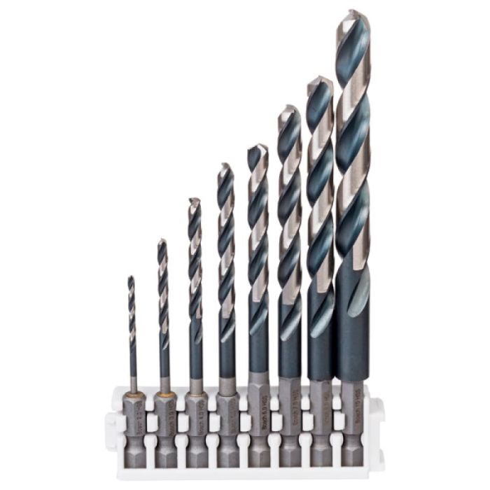 Набор сверл по металлу Bosch HSS Impact 2-10мм 8шт (139)