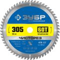 ЗУБР Чисторез, 305 x 30 мм, 60Т, пильный диск по дереву, Профессионал (36905-305-30-60) ЗУБР Чисторез, 305 x 30 мм, 60Т, пильный диск по дереву, Профессионал (36905-305-30-60)
