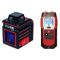 Лазерный уровень ADA CUBE 360 Basic Edition + Детектор проводки ADA Wall Scanner 80