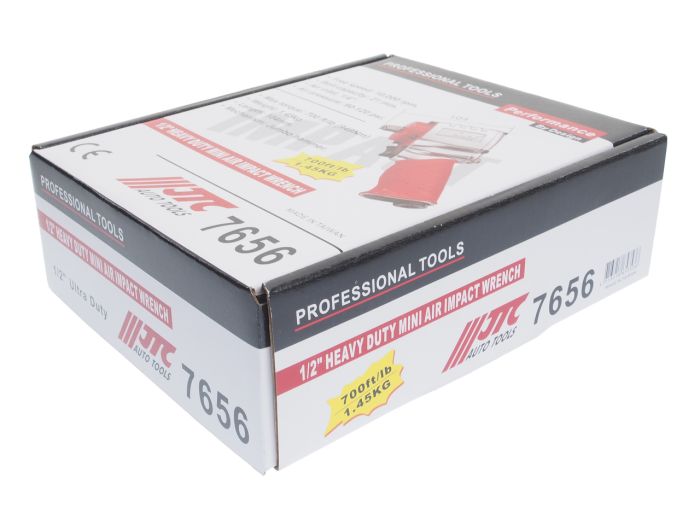 Гайковерт пневматический 1/2" 949Нм 10000об/мин. 90-120PSI ударный JTC