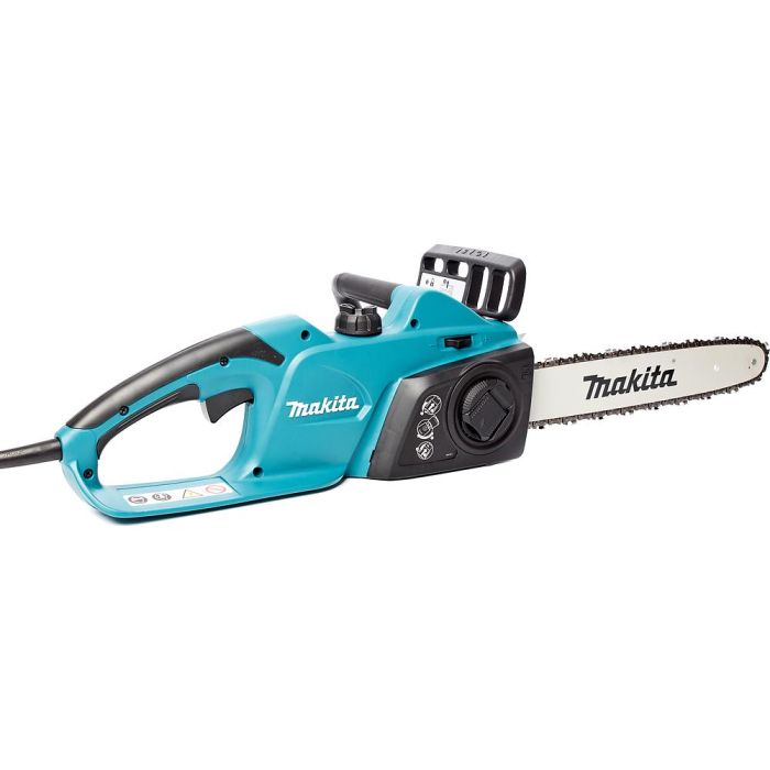 Электрическая цепная пила Makita UC3541A + перчатки L + Очки защитные