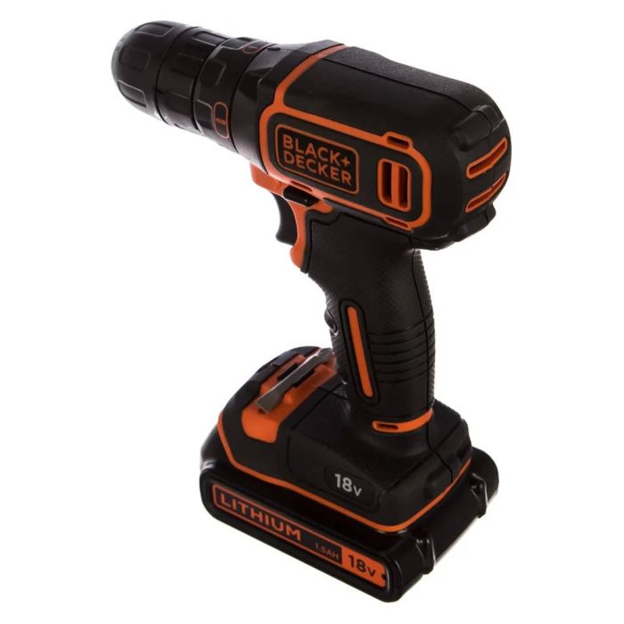 Аккумуляторная дрель-шуруповерт Black&Decker BDCDC18K1B