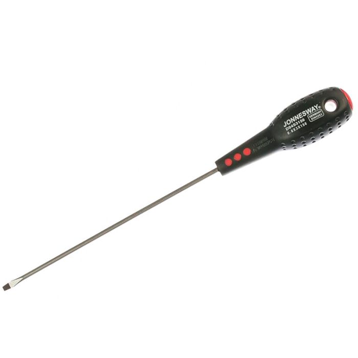Отвертка шлицевая Jonnesway FULL STAR SL3х150мм D04S3150