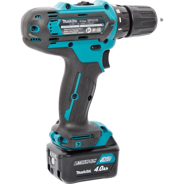 Аккумуляторная дрель-шуруповерт Makita DF331DWME