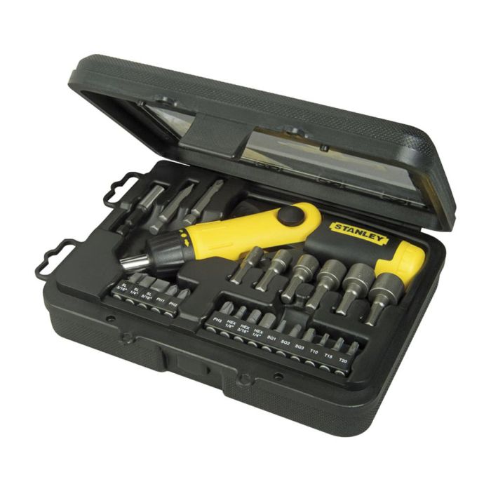 Набор отвертка с битами STANLEY 25 предметов 0-63-022