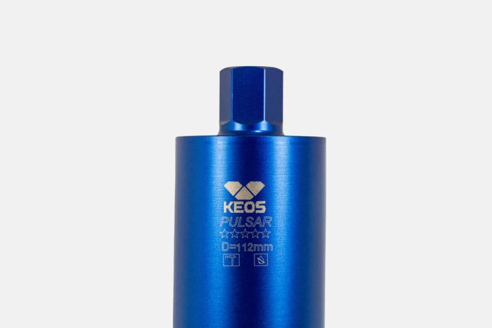 Коронка алмазная KEOS PRO Lazer 1 1/4" 112/450 (Лазерная сварка) (DCL112.450)