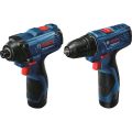 Набор аккумуляторных инструментов Bosch 06019F0002 (Гайковерт GDR120-LI + Шуруповерт GSR 120-LI) Набор аккумуляторных инструментов Bosch 06019F0002 (Гайковерт GDR120-LI + Шуруповерт GSR 120-LI)