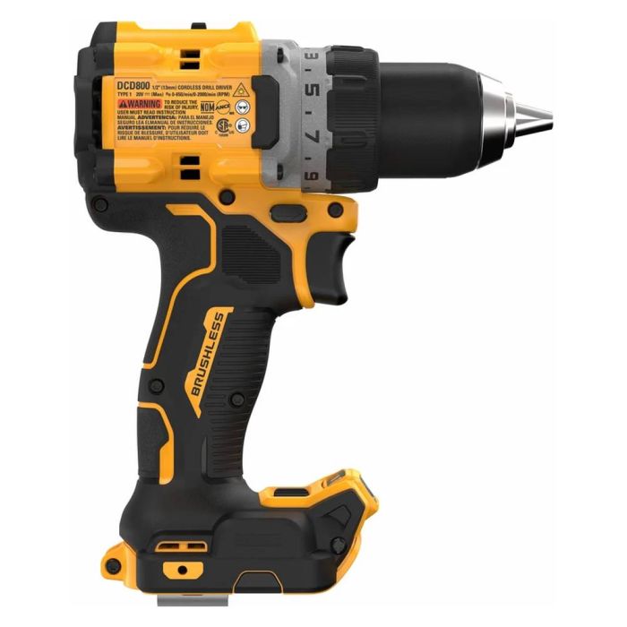 Аккумуляторная дрель-шуруповерт DeWalt DCD800NT (без акк, без з/у)